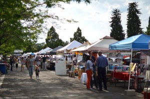 The LaVell Edwards Stadium Farmers Market is open every Thursday from Aug. 7 through Oct. 30. (Alice Law) 