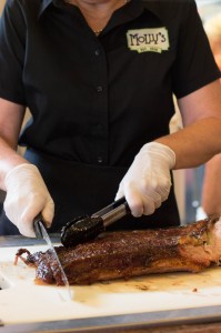 Molly's brisket is prepared per order and creates the classic "home-cooked" meal. Entrees include two sides and signature biscuits. Each dish is served to the patron's liking and topped with a family friendly feel. Molly's also houses Marvelous Catering. (Samantha Williams)