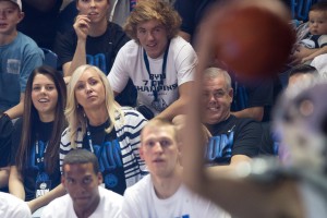 Cheryl Rose attends Boom Shakalaka with her husband, BYU basketball coach Dave Rose.