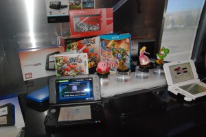 Nintendo display at the annual Airstream Tour in Salt Lake City. Nintendo plans to launch its first wave of amiibo figures in time for the holiday season. (Simon Liu)