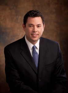 Jason Chaffetz answered questions during the debate on Oct. 7 at UVU for the 3rd congressional district in Utah. 
