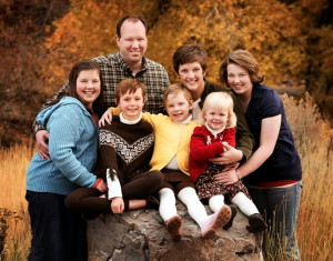 Allison Belnap and husband Dean are the parents of five beautiful daughters. Marriage and family wasn't always a part of her life plans. (Courtesy of Allison Belnap)