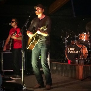 Eric Paslay performing his number one, chart topping single "Friday Night" at the Outlaw Saloon in Ogden, Utah. (Annmarie Moore) 
