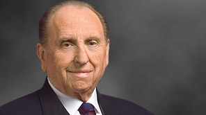 President Thomas S. Monson concluded the general session of the priesthood talking about personal rudders which will guide members back to heaven. 