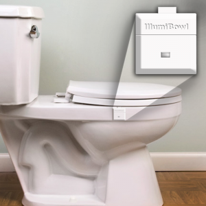 IllumiBowl will be a universal product, meaning that it can attach to toilets of various sizes and shapes. (Screenshot)