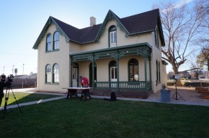 The historic George Taylor Jr. House is on the National Register of Historic Places. It was recently renovated by Five Star Painting and Habitat for Humanity of Utah County. (Evan Johnson)