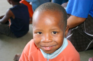 This young South African boy benefited from the BYU research project in Cape Town. (Melissa Hawkley)