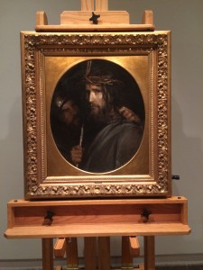 The painting "the Mocking of Christ," by Carl Bloch, sits on display at the BYU Museum of Art. The painting was acquired by BYU for the Museum and debuted on June 6. (XXX)