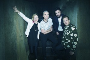 The band Neon Trees recently performed at a charity concert.