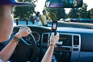 Texting and driving causes 1.6 million car crashes per year according to the United States Department of Transportation. Studies on texting and driving numbers can be low due to dishonesty on the part of survey takers. (Universe Archives)