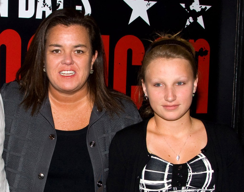 FILE - In this April 20, 2010 file photo, Rosie O'Donnell, left, poses with her daughter Chelsea at the opening night performance of the Broadway musical "American Idiot" in New York. Police are searching for Rosie O'Donnell's 17-year-old daughter Chelsea, who has not been seen since leaving the family's home north of New York City last Tuesday, Aug. 11, 2015. O'Donnell tweeted that her daughter may be in New York City, which is about 25 miles south of her home in Nyack. (AP Photo/Charles Sykes, File)