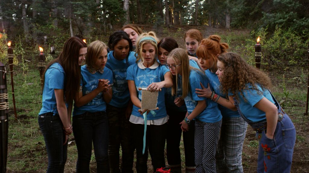 The girls begin their trial of faith, an activity where they have to work together toward an ultimate prize. The film is receiving good reviews from members of other faiths. (Nelson) 