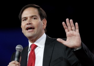 In this Aug. 22, 2015 file photo, Republican presidential candidate, Sen. Marco Rubio, R-Fla., speaks in Columbus. (Associated Press)