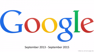 The previous Google logo. (YouTube)