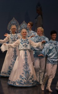 National Dance Company of Siberia welcomes the audience through a traditional folk dance. (Photo: Natalie)