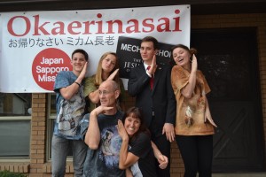 The Mechams are a tightknit, fun-loving family. They took this family photo in 2013 before sending their oldest son, Jake, on his mission. (Jilene Mecham)