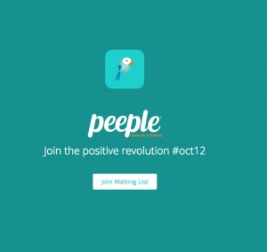 The Peeple website where people can sign up to test a beta version of the app. The app, advertised as "Yelp for humans," has received much critisism