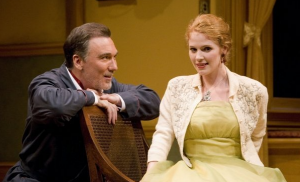 BYU graduate Erin Chambers performs in "The Pleasure of His Company" at the Old Globe Theatre in San Diego in 2008. 