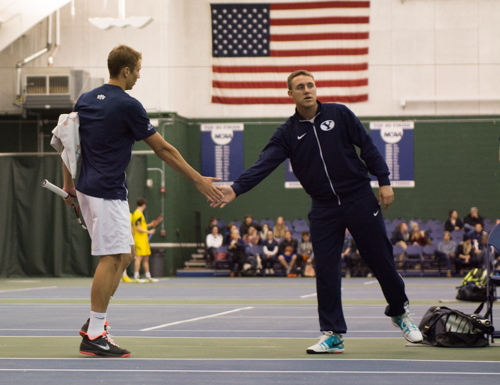 Byu Men S Tennis Goes 1 1 On Denver Road Trip The Daily Universe