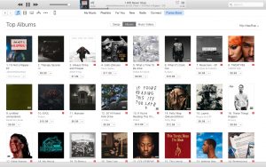Jamesthemormon tops the iTunes hip-hop/rap chart ahead of Drake and Kendrick Lamar with his second album "I'm Not a Rapper."