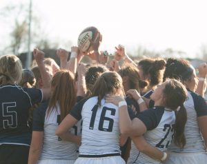 The BYU women's rugby team played in the program's first National Championship on May 7. (Natalie Stoker)