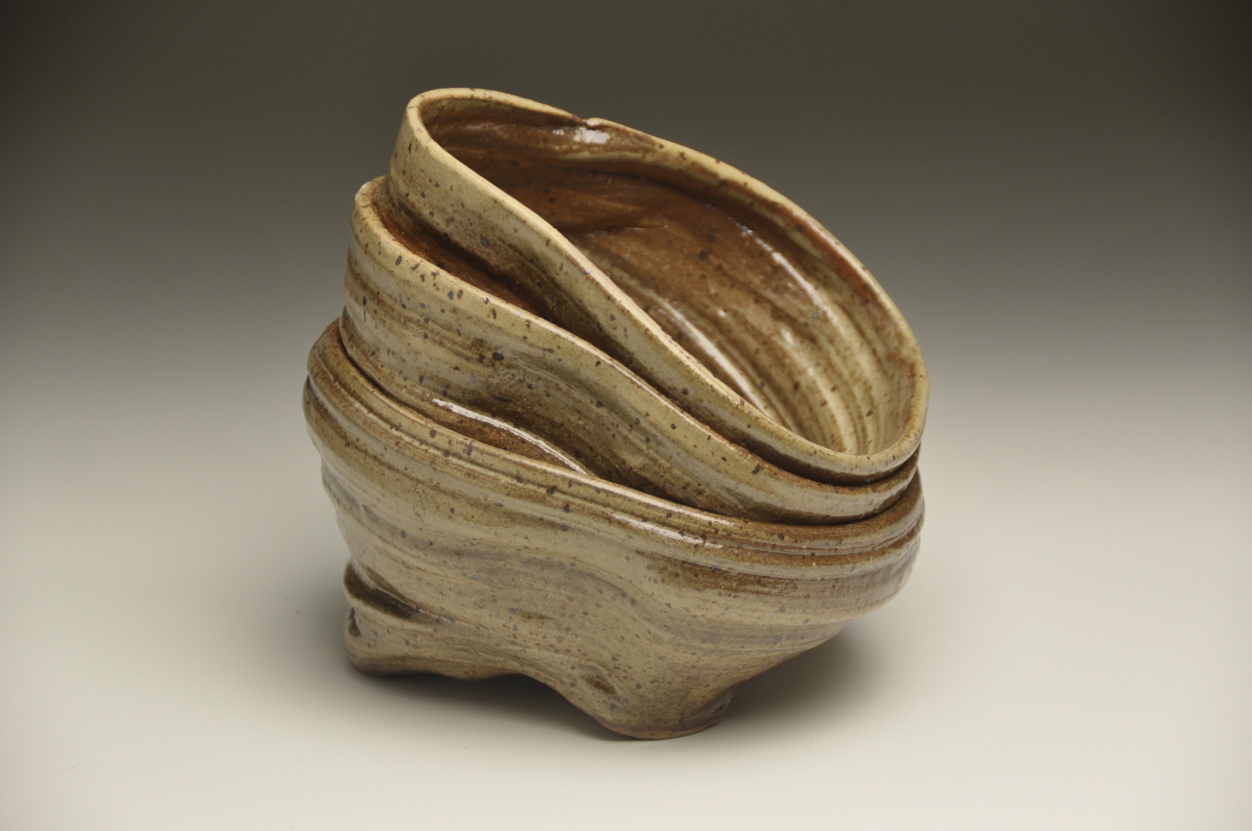 This ceramic piece is part of the Ottley's 2013 Burnt ring series.