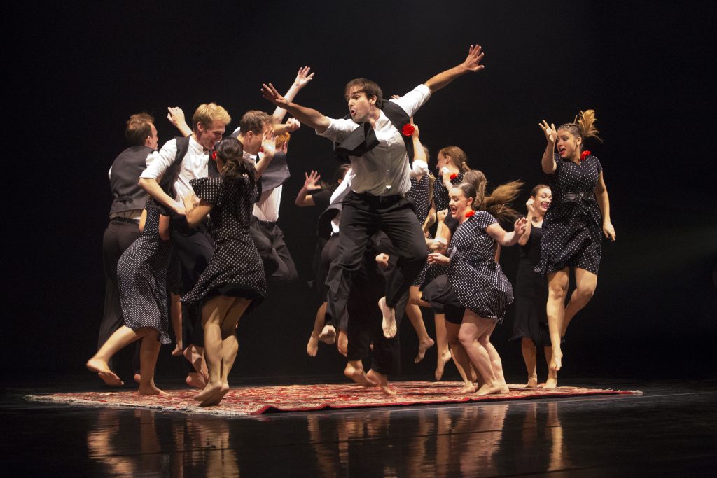 The Contemporary Dance Theatre performs "Ordinary Festivals." Numbers at the concert displayed various cultures and perspectives. (Gianluca Cuestas)