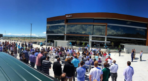 NUVI celebrates it new headquarters facing the "Silicon Slopes" in Lehi, Utah.