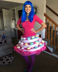 Emily Meredith shows off her Katy Perry Halloween costume. (Emily Meredith)