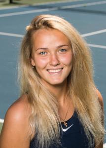 Russian Polina Malykh has joined the BYU women's tennis team as a freshman. (BYU Photo)