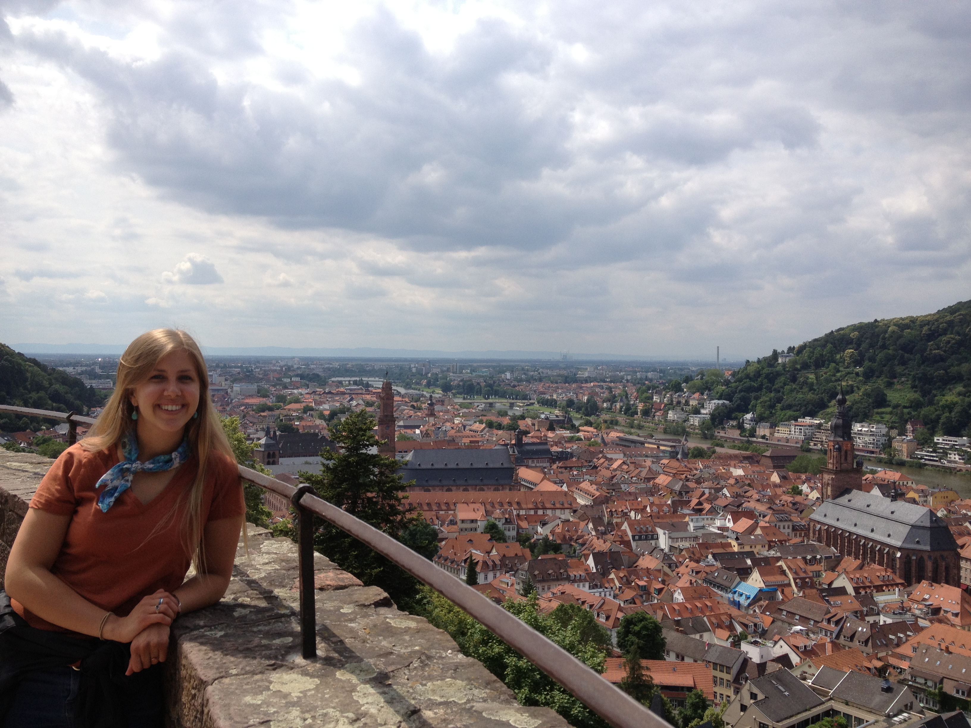 Romy Franks traveled to Germany to do an internship and conduct research for her project on the side. (Romy Franks)