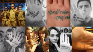 Many people take a stand using #NoThanksSnapchat (Malissa Richardson)