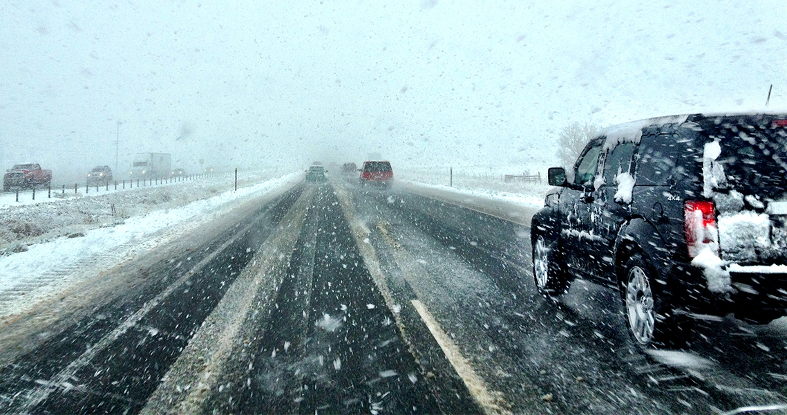 Winter driving dangers in Utah can be avoided if drivers follow certain guidelines. (Utah Department of Public Safety)