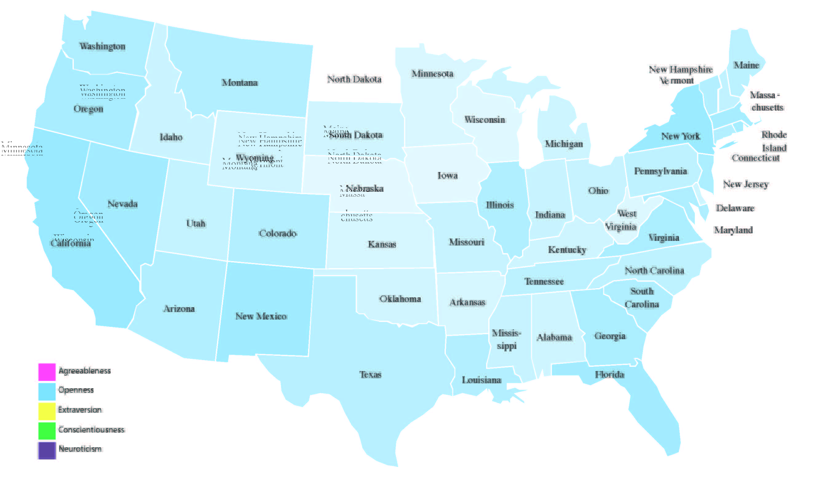 America's mood map: Utah found as most agreeable place in the country ...