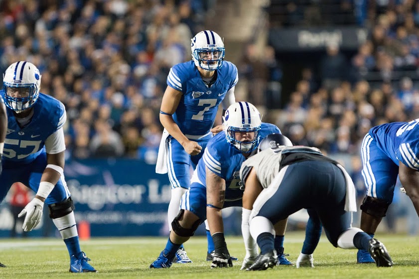 BYU football season in question after devastating loss to Utah State ...