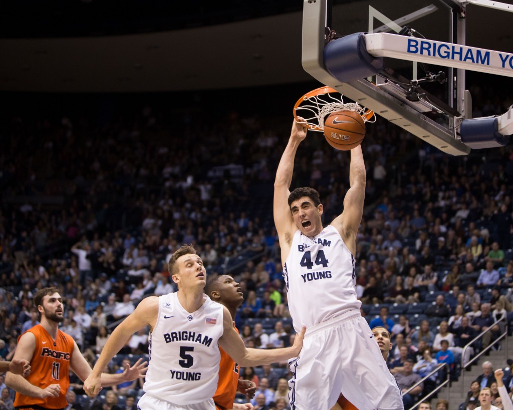 BYU men's basketball Cougars outlast Pacific Tigers The Daily Universe