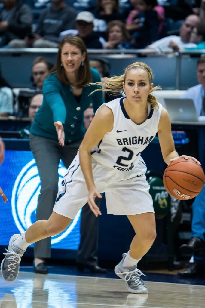 BYU women's basketball team wins first game of season against UVU The