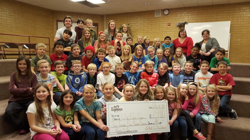 Fourth Grade Class Raises Funds For Foster Care The Daily Universe