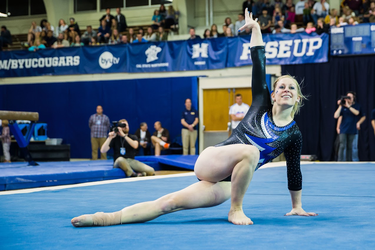 BYU gymnastics places second in first home meet of season - The Daily Universe