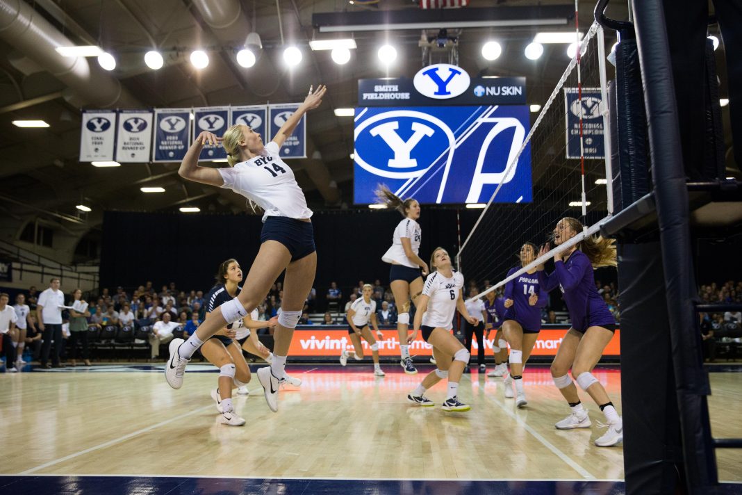 No 7 Byu Womens Volleyball Blocks Portland In Sweep The Daily Universe 4254