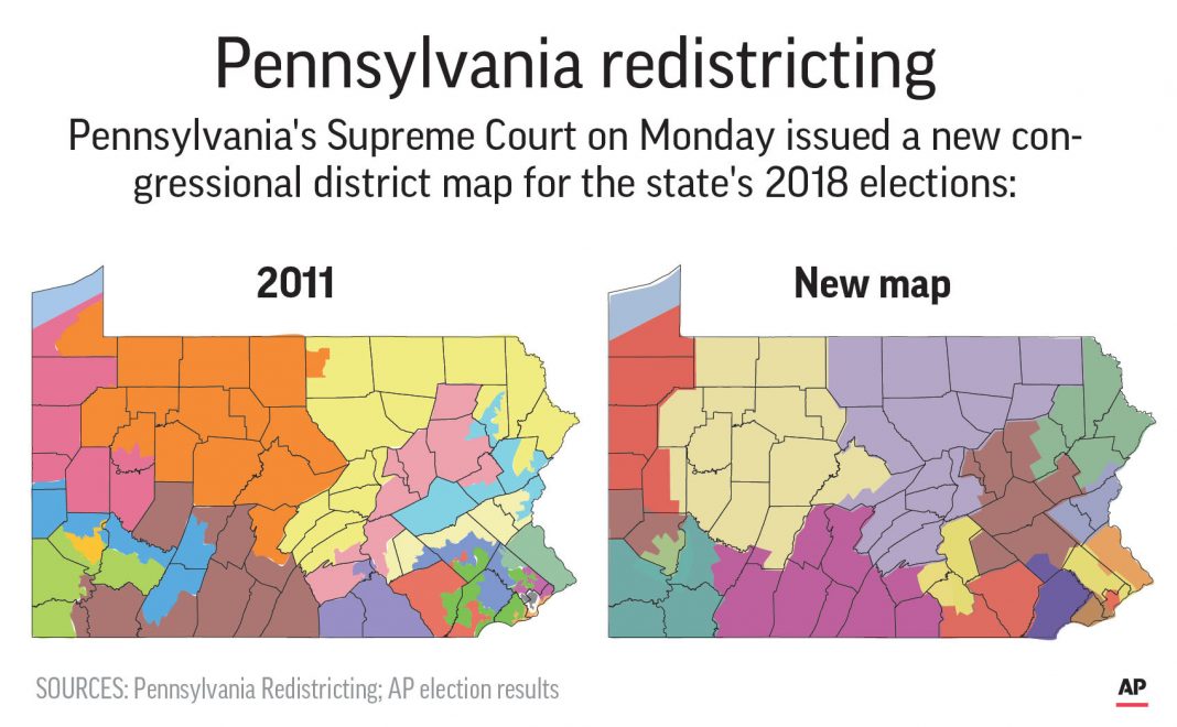 Pennsylvania congressional map battle lands in Supreme Court The