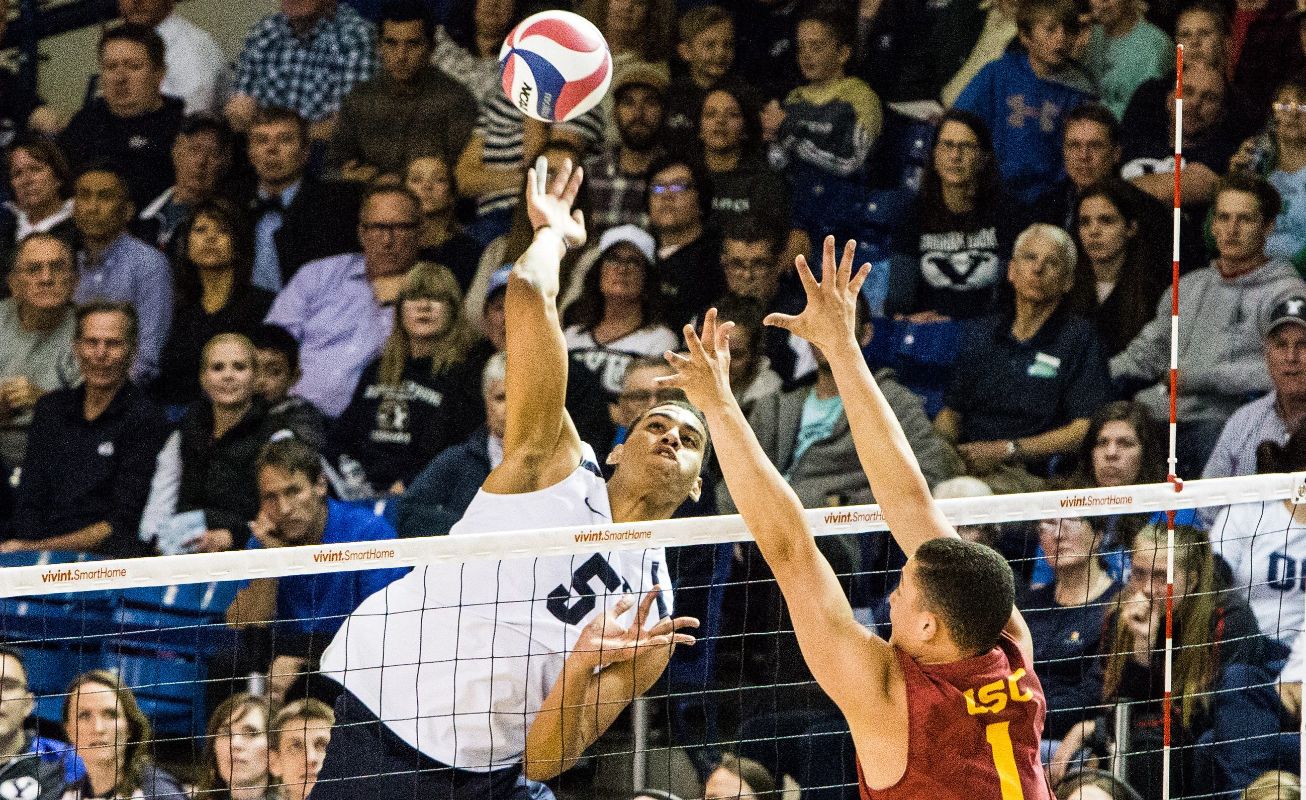 No. 2 BYU men's volleyball clinches MPSF regular season title