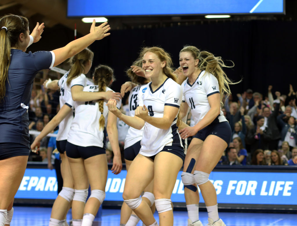 BYU women's volleyball headed to Final Four after defeating Florida