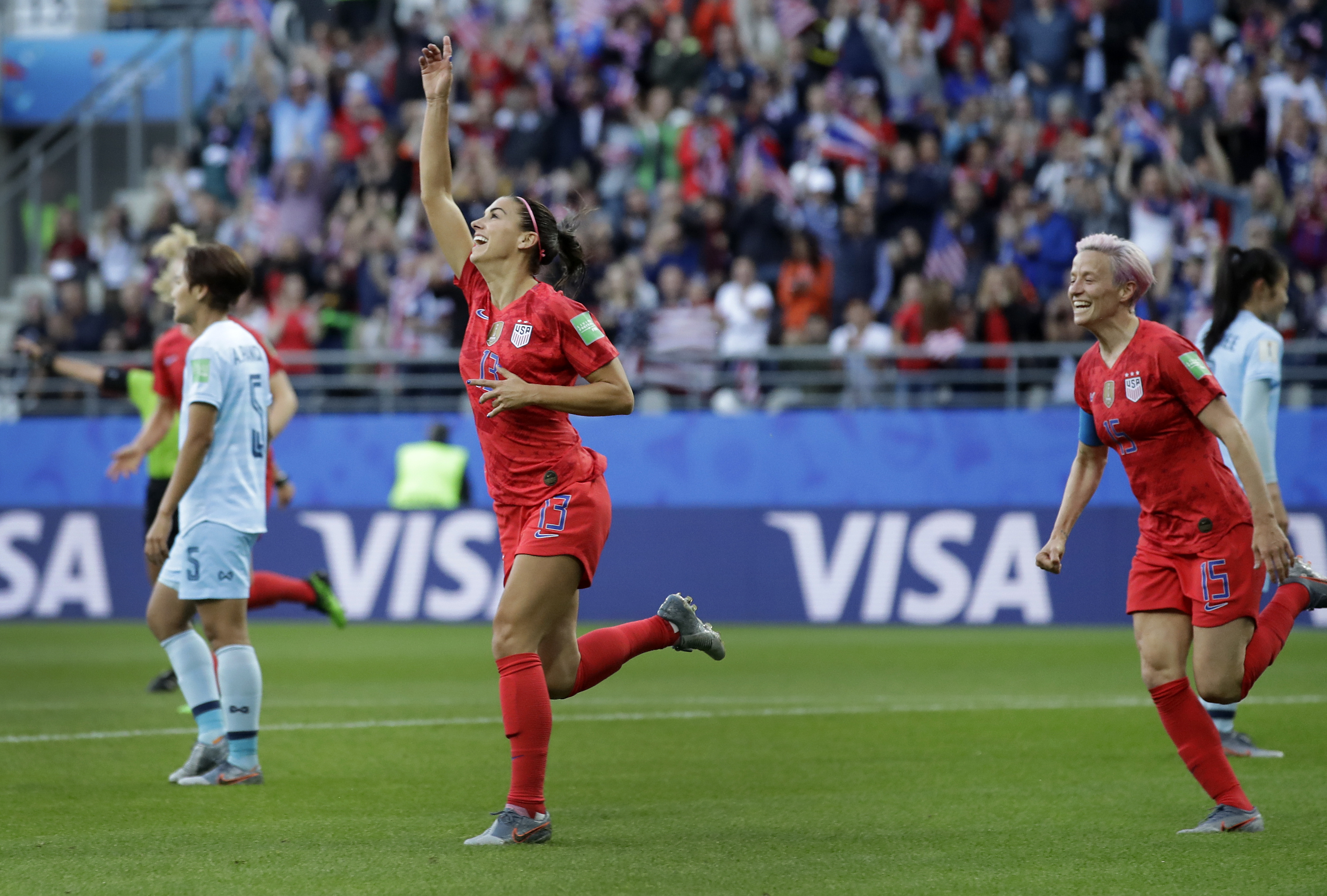 Alex Morgan has 5 goals as US routs Thailand 13-0 - The Daily Universe