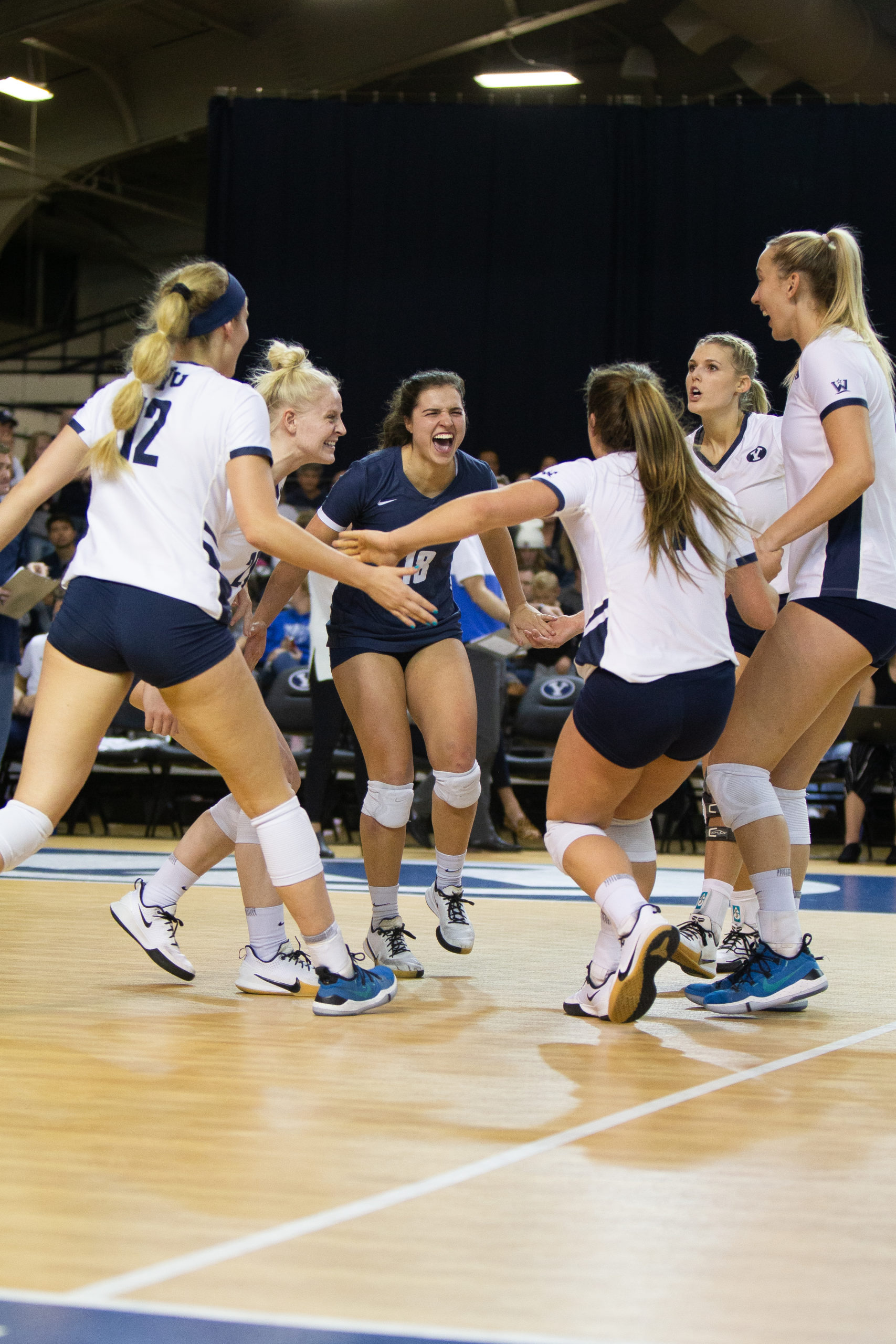 BYU women's volleyball flies to round two of the NCAA Tournament - The ...