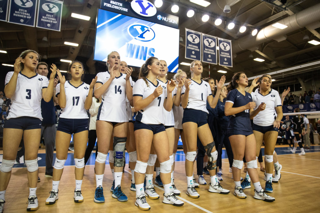 BYU women's volleyball flies to round two of the NCAA Tournament The