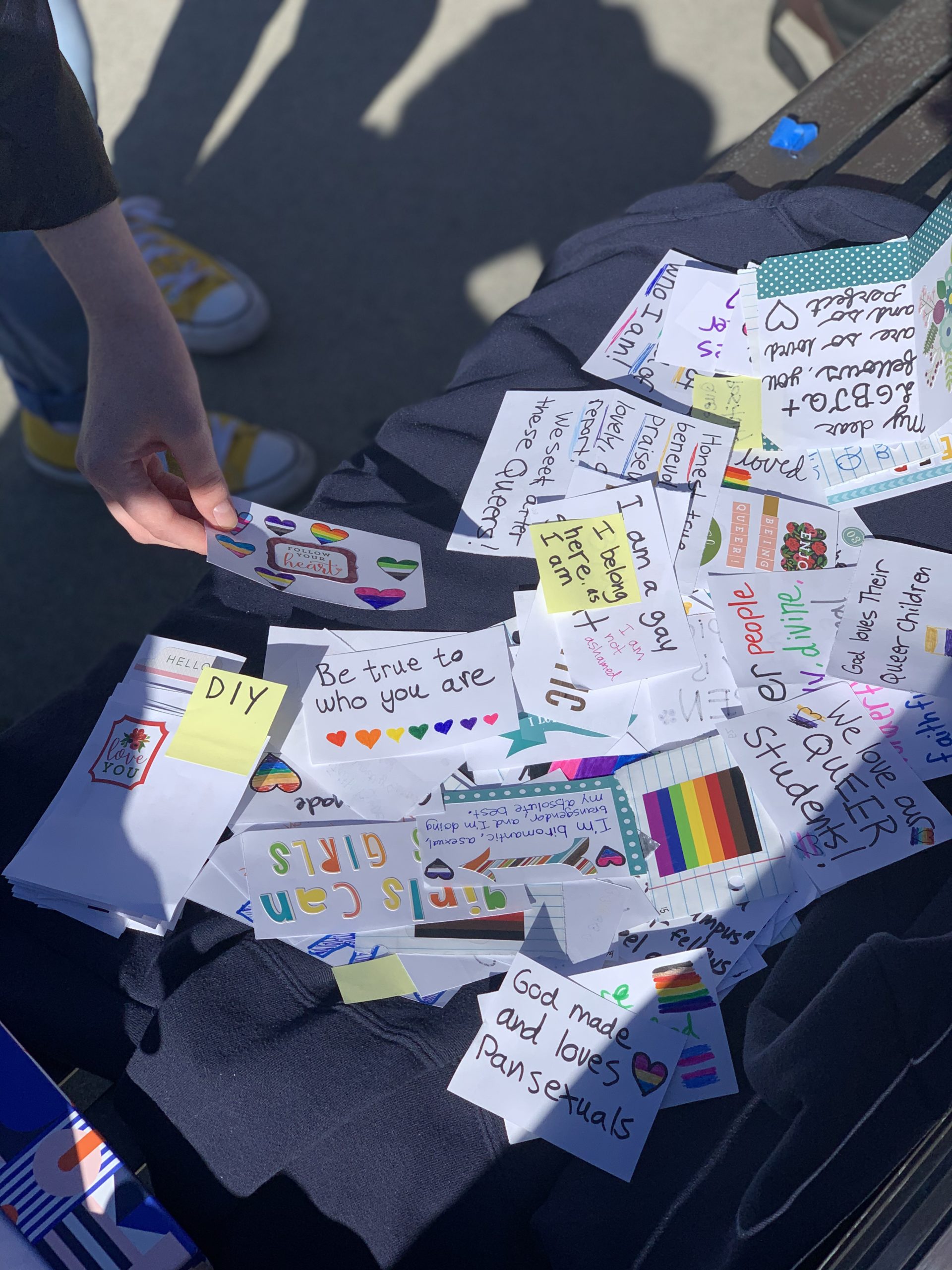 BYU students celebrate rainbow day The Daily Universe