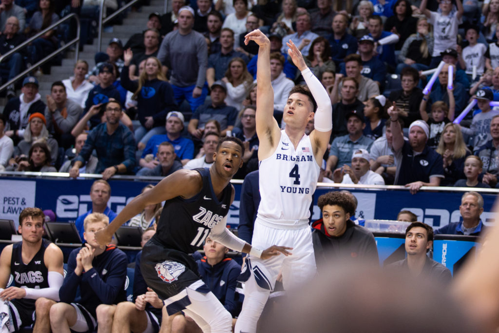 Photo Story No. 23 BYU takes down No. 2 Gonzaga in historic event that