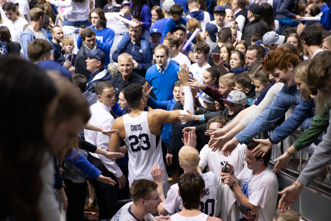 Photo Story: No. 23 BYU takes down No. 2 Gonzaga in historic event that