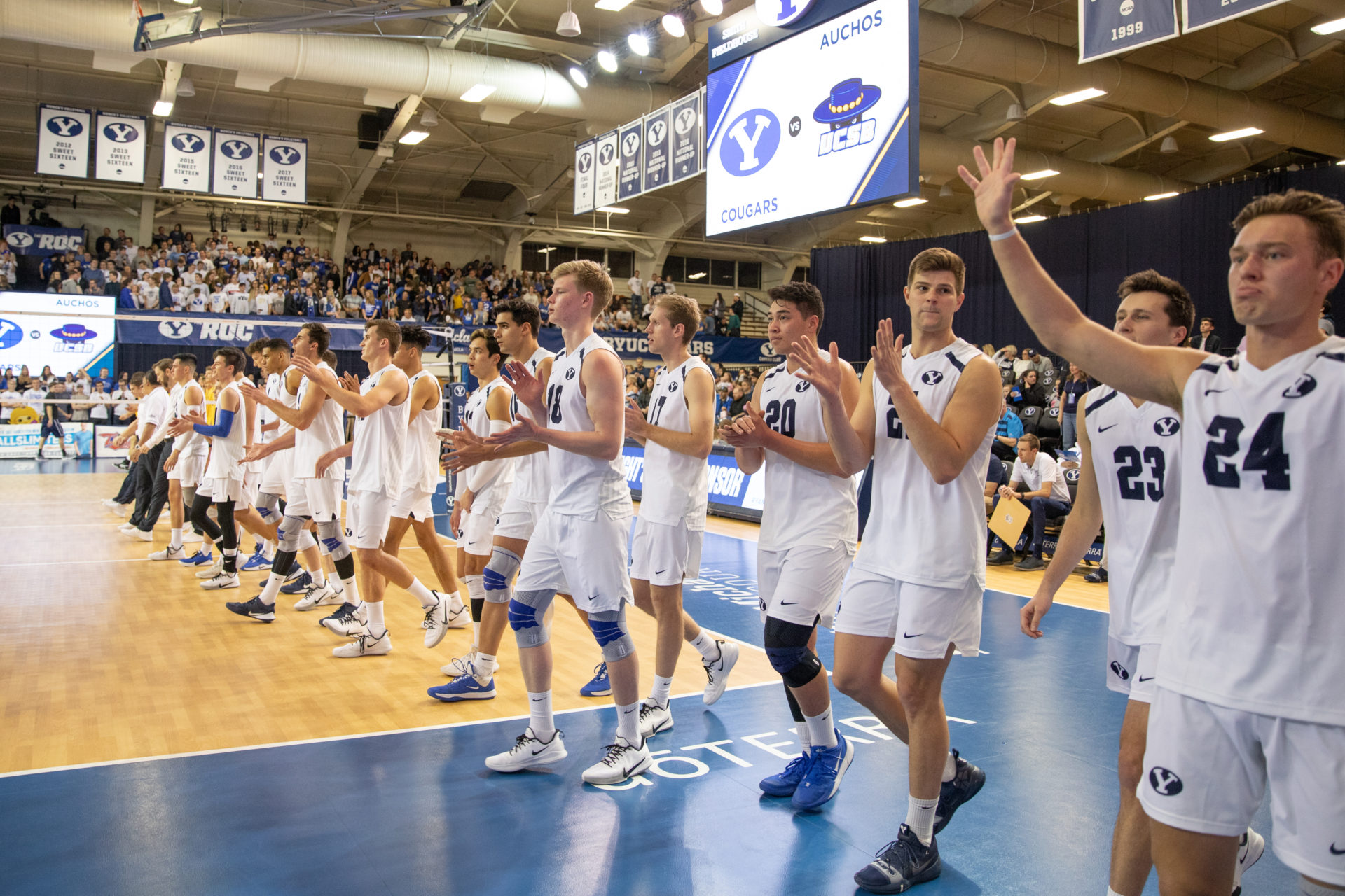 No. 2 BYU Men's Volleyball remains undefeated after victories over No